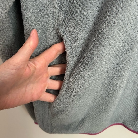 Patagonia Snap-T Grey Fleece Pullover Size Large - Picture 5 of 6